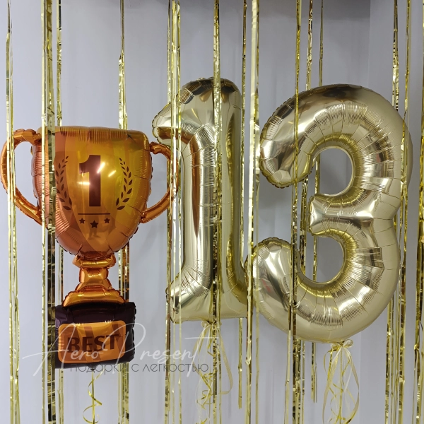 Набор шаров "Золотой триумф"